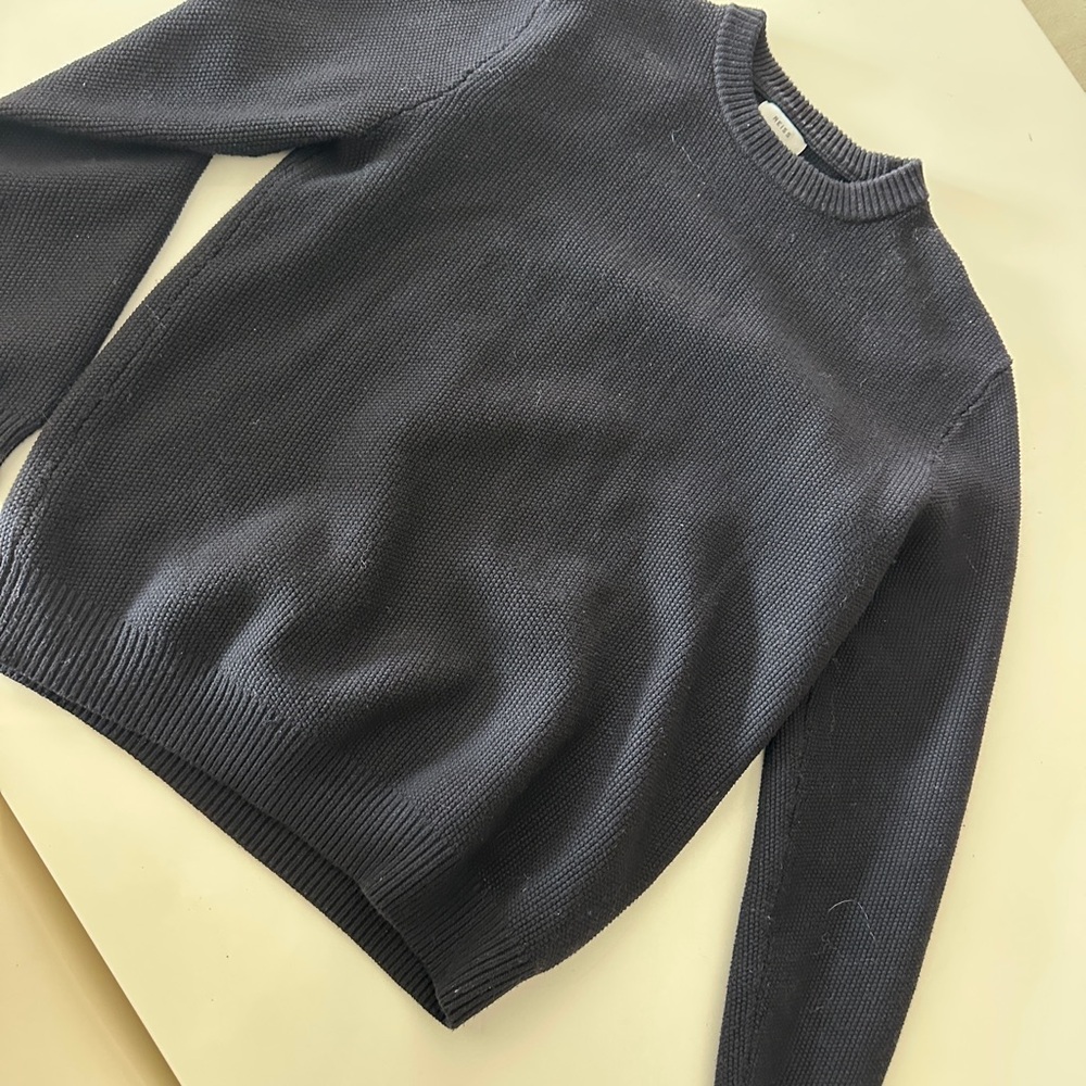 REISS Classic Navy men’s Sweater